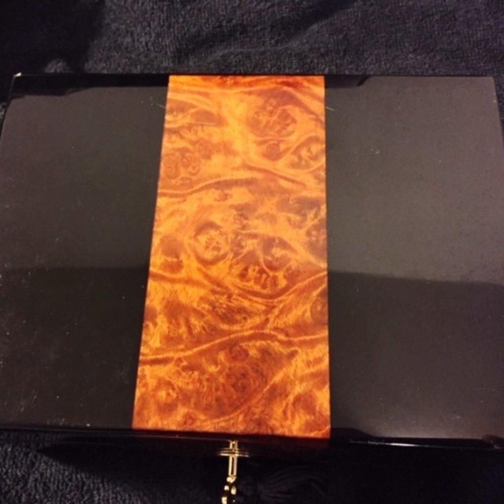 ORBITA ZURIGO 3 BLACK/BURL WATCH CASE